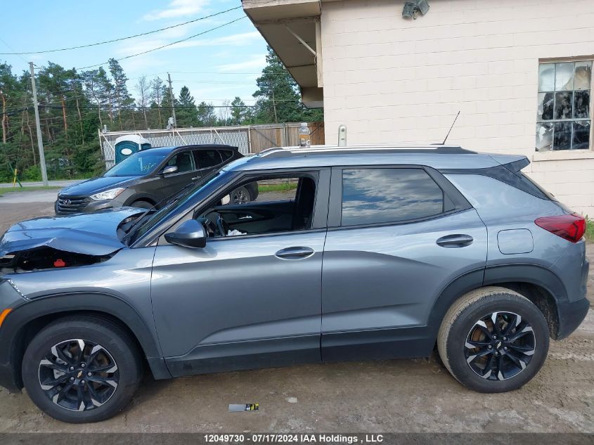 2022 Chevrolet Trailblazer VIN: KL79MPSL2NB075917 Lot: 12049730