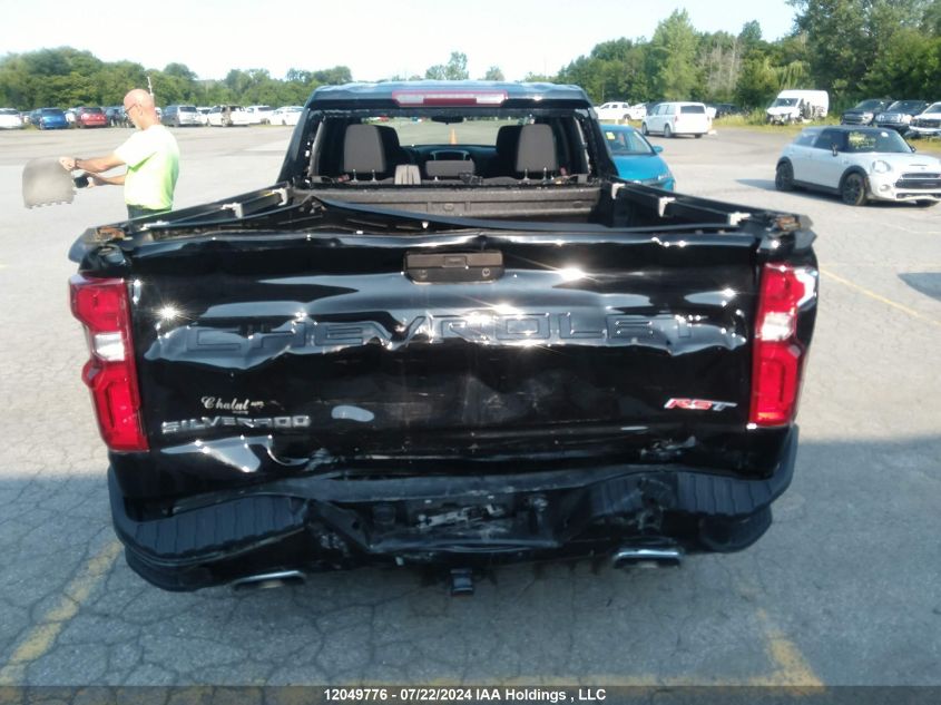 2022 Chevrolet Silverado Ltd K1500 Rst VIN: 1GCUYEED7NZ233363 Lot: 12049776