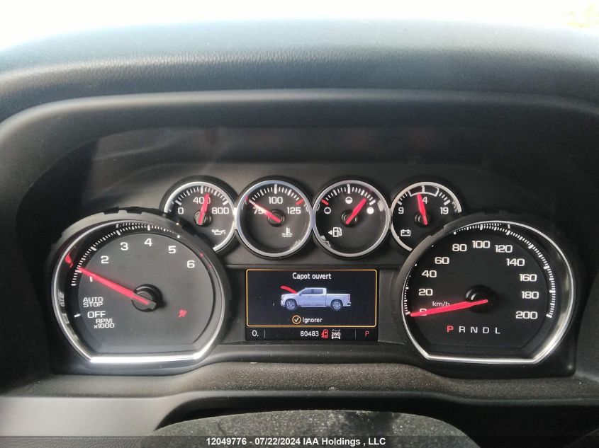 2022 Chevrolet Silverado Ltd K1500 Rst VIN: 1GCUYEED7NZ233363 Lot: 12049776