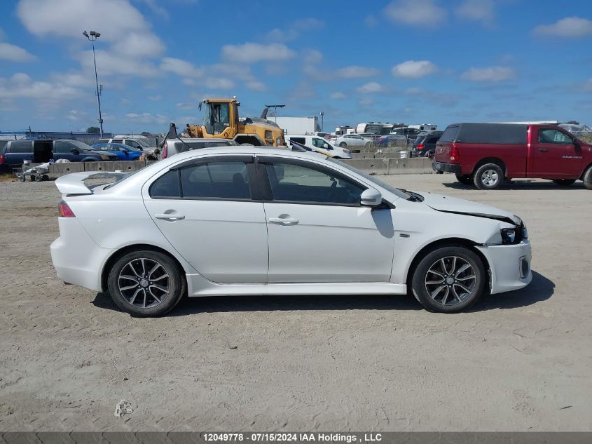 2016 Mitsubishi Lancer Es/Se/Sel VIN: JA32V2FW6GU602792 Lot: 12049778