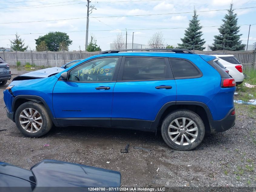 2018 Jeep Cherokee Sport VIN: 1C4PJLAB0JD595228 Lot: 12049780