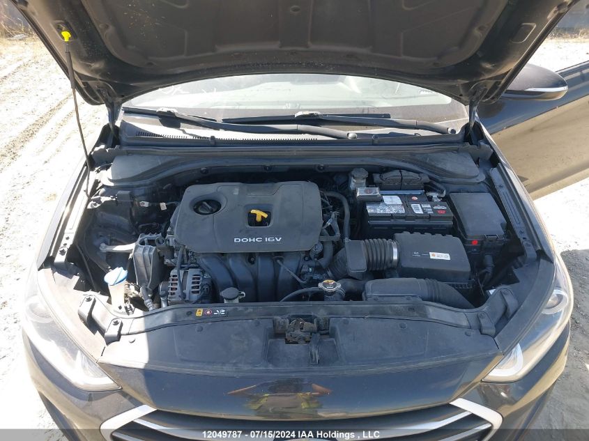 2018 Hyundai Elantra Sel/Value/Limited VIN: KMHD84LF4JU549126 Lot: 12049787