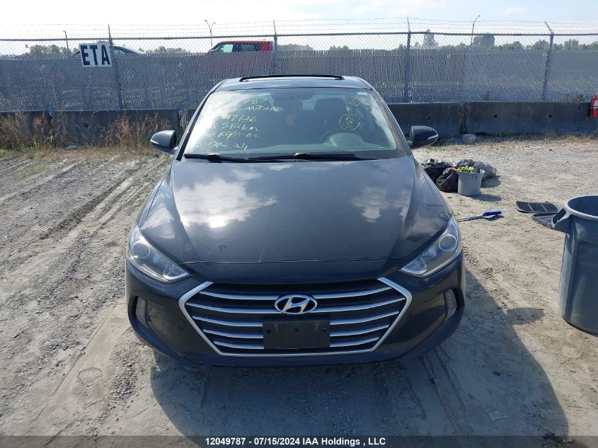 2018 Hyundai Elantra Sel/Value/Limited VIN: KMHD84LF4JU549126 Lot: 12049787