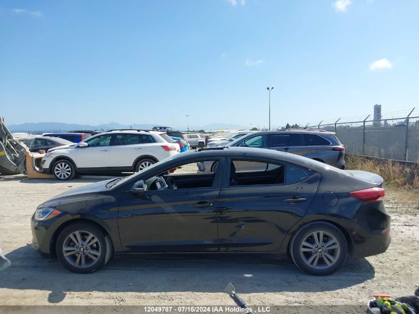 2018 Hyundai Elantra Sel/Value/Limited VIN: KMHD84LF4JU549126 Lot: 12049787