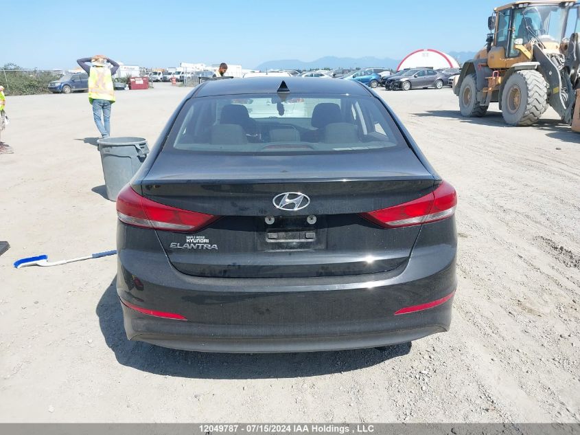 2018 Hyundai Elantra Sel/Value/Limited VIN: KMHD84LF4JU549126 Lot: 12049787