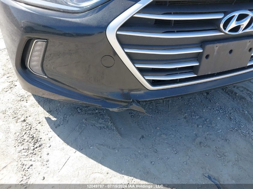 2018 Hyundai Elantra Sel/Value/Limited VIN: KMHD84LF4JU549126 Lot: 12049787