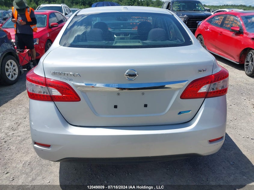 2014 Nissan Sentra S/Sv/Sr/Sl VIN: 3N1AB7AP8EL639677 Lot: 12049809