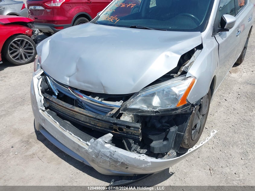 2014 Nissan Sentra S/Sv/Sr/Sl VIN: 3N1AB7AP8EL639677 Lot: 12049809