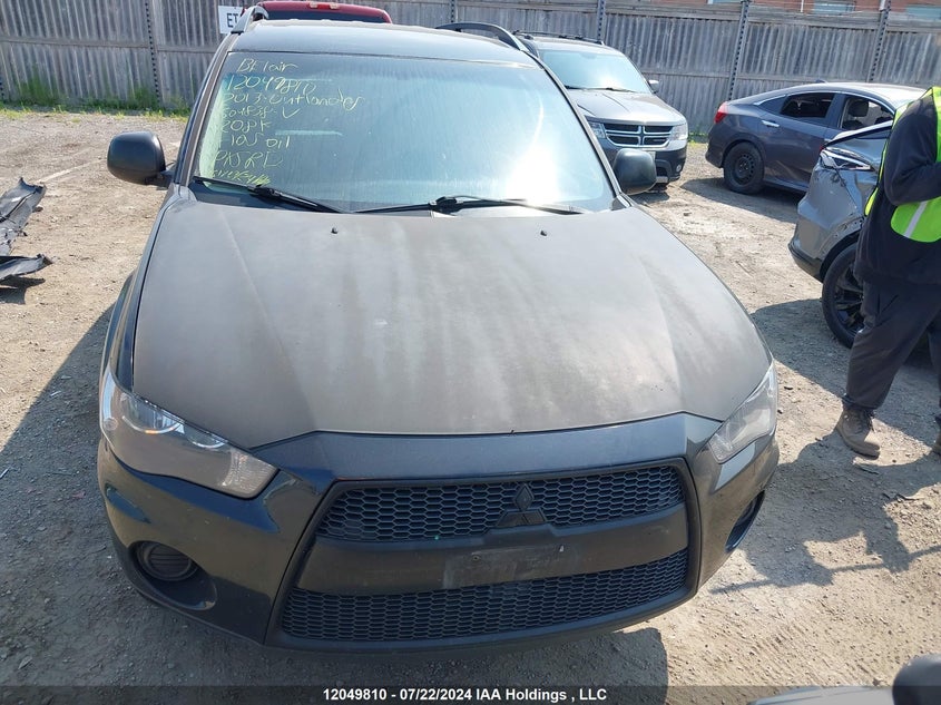 2013 Mitsubishi Outlander VIN: JA4AT2AW3DU604838 Lot: 12049810