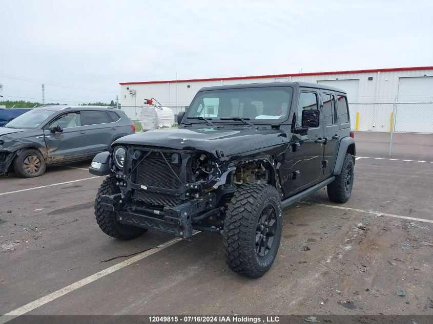 2023 Jeep Wrangler 4-Door Willys VIN: 1C4HJXDN6PW574933 Lot: 12049815