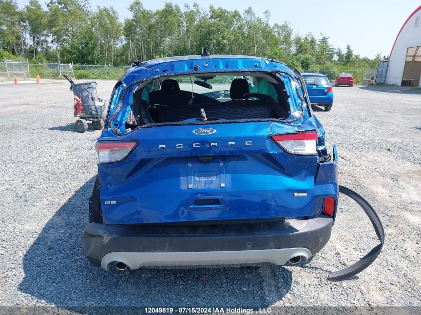 2022 Ford Escape Se Hybrid VIN: 1FMCU0BZ0NUA66217 Lot: 12049819