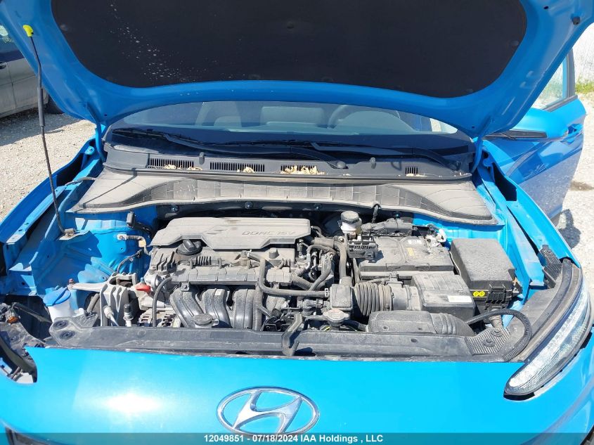 2022 Hyundai Kona Preferred Awd VIN: KM8K2CAB0NU780677 Lot: 12049851