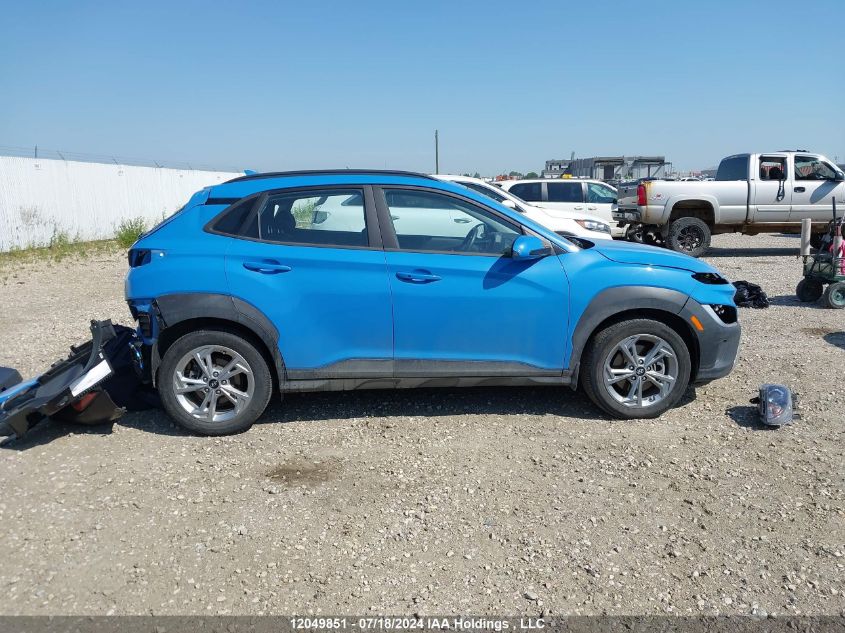 2022 Hyundai Kona Preferred Awd VIN: KM8K2CAB0NU780677 Lot: 12049851