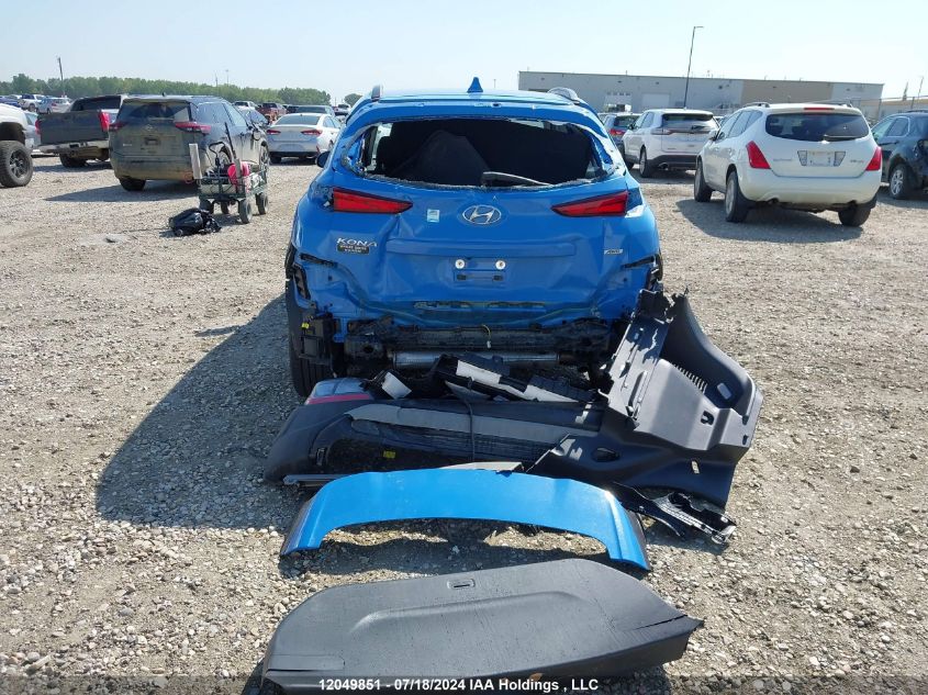 2022 Hyundai Kona Preferred Awd VIN: KM8K2CAB0NU780677 Lot: 12049851