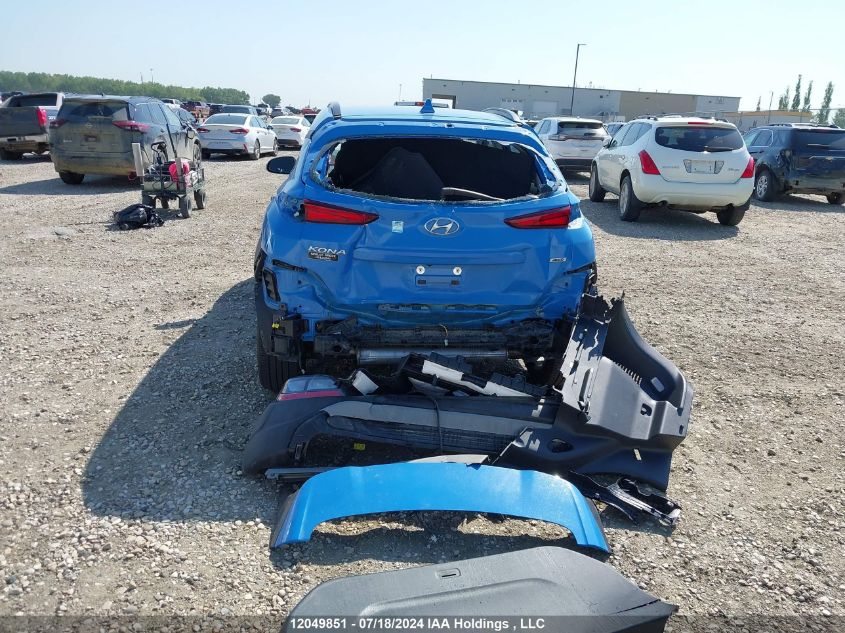 2022 Hyundai Kona Preferred Awd VIN: KM8K2CAB0NU780677 Lot: 12049851