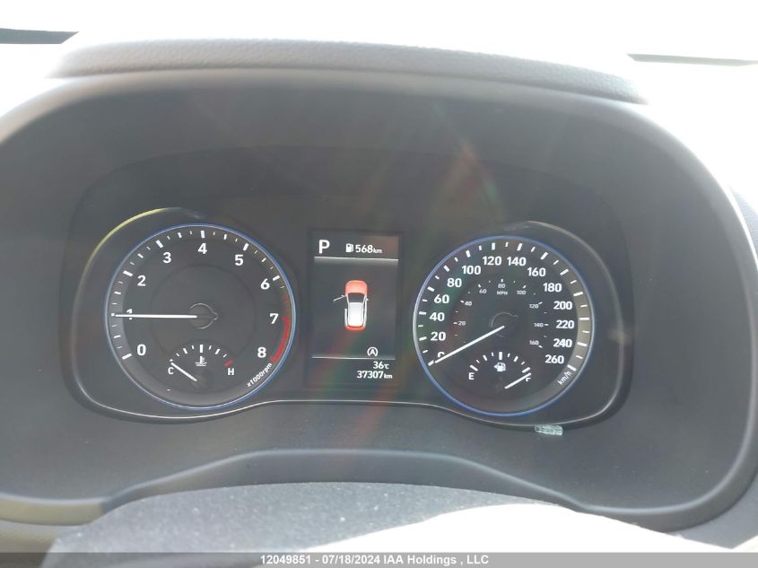 2022 Hyundai Kona Preferred Awd VIN: KM8K2CAB0NU780677 Lot: 12049851