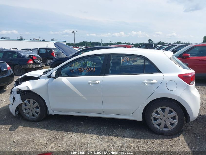 2022 Kia Rio 5-Door VIN: 3KPA25AD2NE480294 Lot: 12049855