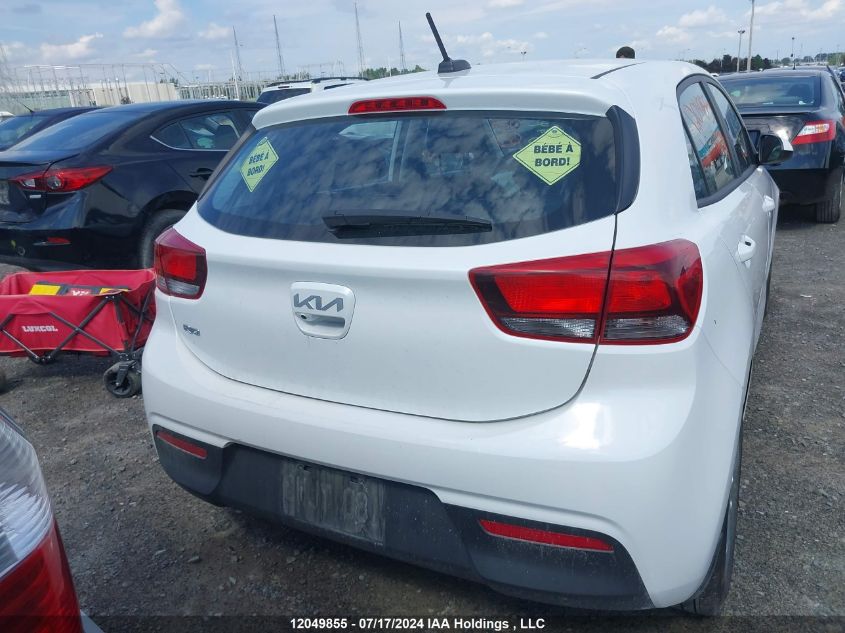 2022 Kia Rio 5-Door VIN: 3KPA25AD2NE480294 Lot: 12049855