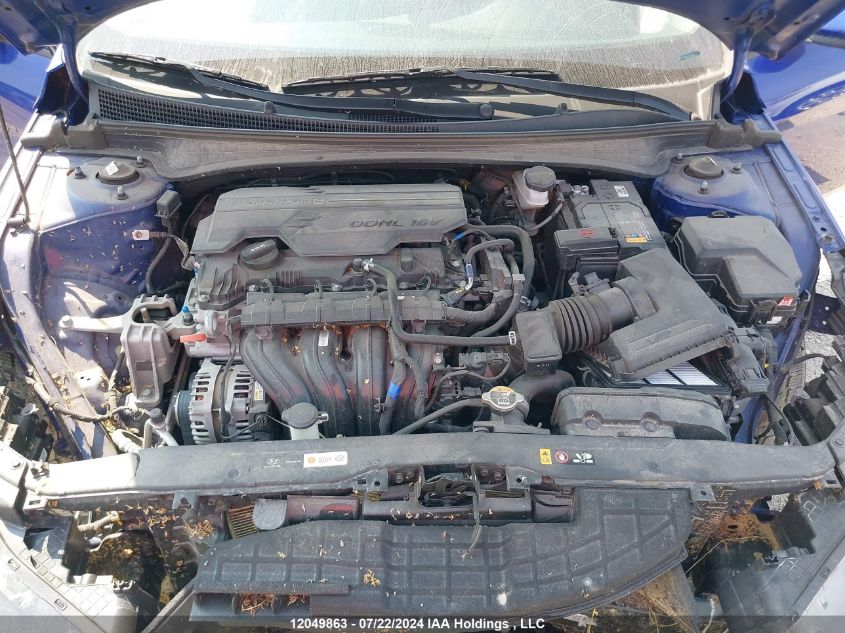 2023 Hyundai Elantra Sel VIN: KMHLM4AG1PU474347 Lot: 12049863