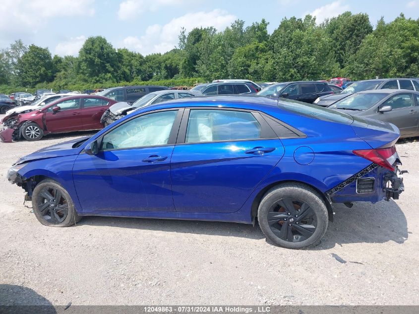 2023 Hyundai Elantra Sel VIN: KMHLM4AG1PU474347 Lot: 12049863