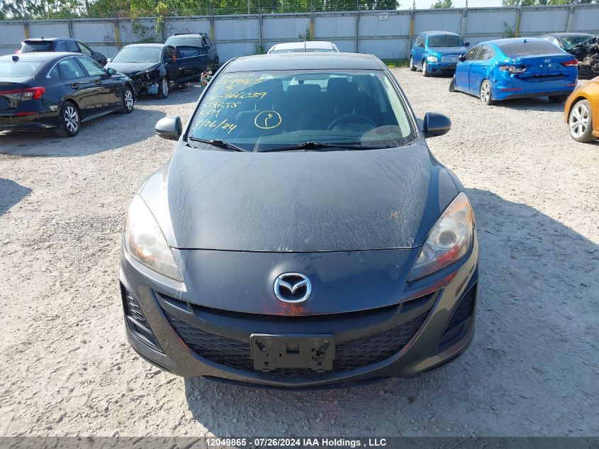 2011 Mazda Mazda3 VIN: JM1BL1KF7B1366039 Lot: 12049865