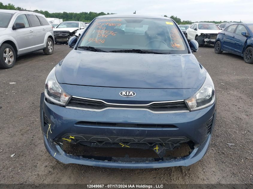 2021 Kia Rio 5-Door VIN: 3KPA25AD0ME380936 Lot: 12049867