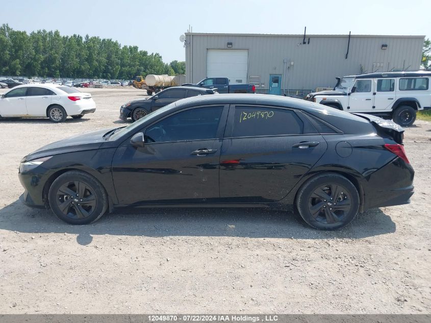 2022 Hyundai Elantra Preferred Ivt VIN: KMHLM4AG6NU325512 Lot: 12049870