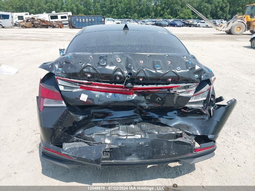 2022 Hyundai Elantra Preferred Ivt VIN: KMHLM4AG6NU325512 Lot: 12049870