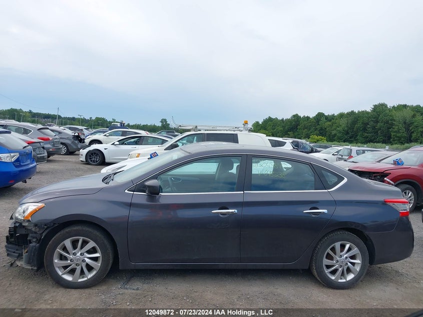 2015 Nissan Sentra VIN: 3N1AB7AP3FL648238 Lot: 12049872