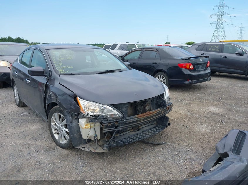 2015 Nissan Sentra VIN: 3N1AB7AP3FL648238 Lot: 12049872