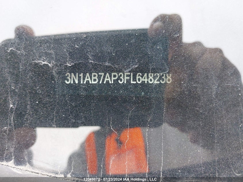 2015 Nissan Sentra VIN: 3N1AB7AP3FL648238 Lot: 12049872