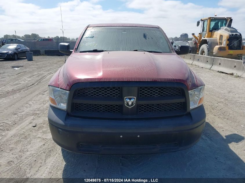 2012 Dodge Ram 1500 St VIN: 3C6JD6AK5CG194639 Lot: 12049875