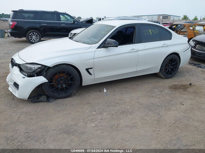 2016 BMW 3 Series VIN: WBA8A3C5XGK690926 Lot: 12049889