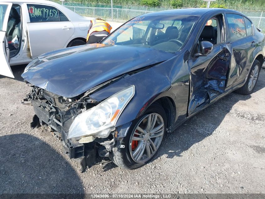 2010 Infiniti G37 VIN: JN1CV6AR0AM459606 Lot: 12049896