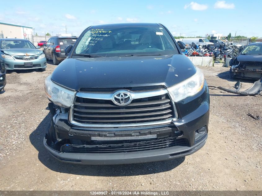 2014 Toyota Highlander Le VIN: 5TDBKRFHXES028882 Lot: 12049907