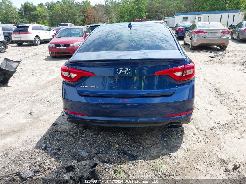 2017 Hyundai Sonata Se VIN: 5NPE24AF6HH535603 Lot: 12049917