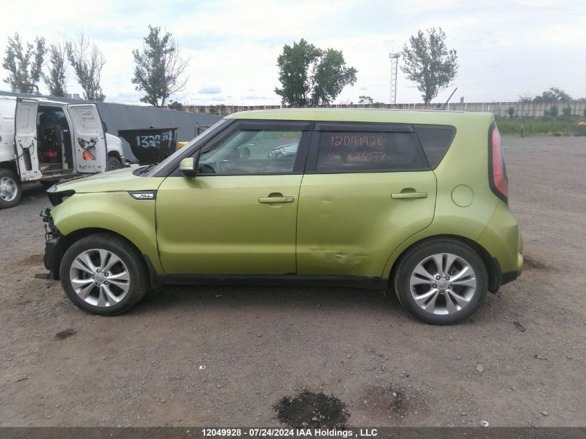2016 Kia Soul VIN: KNDJP3A53G7826077 Lot: 12049928