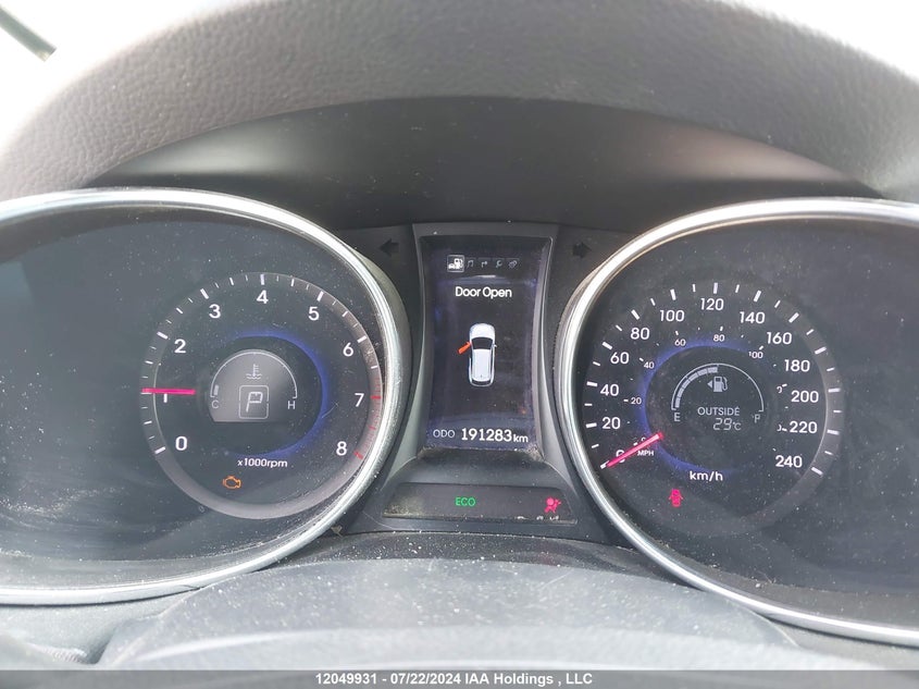 2013 Hyundai Santa Fe Sport VIN: 5XYZUDLAXDG013197 Lot: 12049931