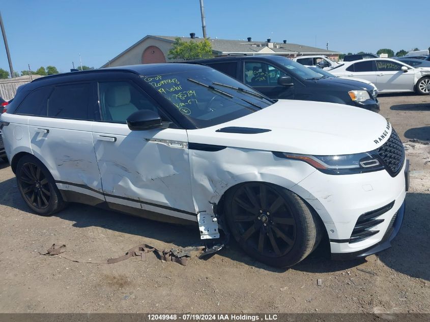 2019 Land Rover Range Rover Velar VIN: SALYL2EV0KA785734 Lot: 12049948