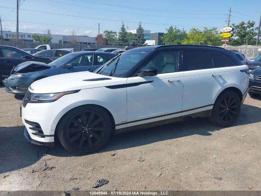 2019 Land Rover Range Rover Velar VIN: SALYL2EV0KA785734 Lot: 12049948
