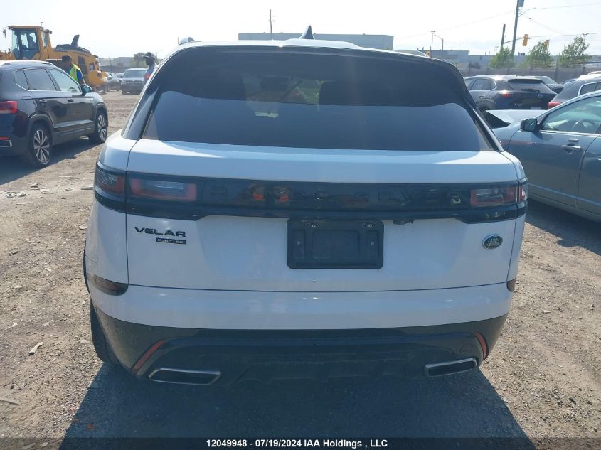 2019 Land Rover Range Rover Velar VIN: SALYL2EV0KA785734 Lot: 12049948