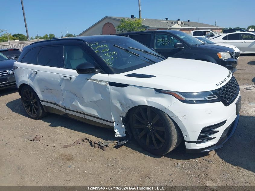 2019 Land Rover Range Rover Velar VIN: SALYL2EV0KA785734 Lot: 12049948