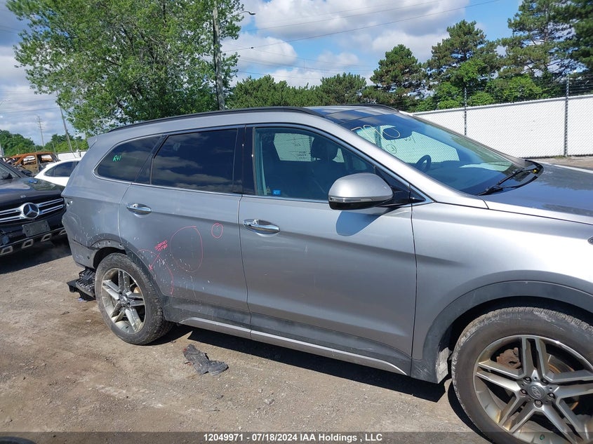 2017 Hyundai Santa Fe Xl Limited VIN: KM8SNDHF7HU230497 Lot: 12049971