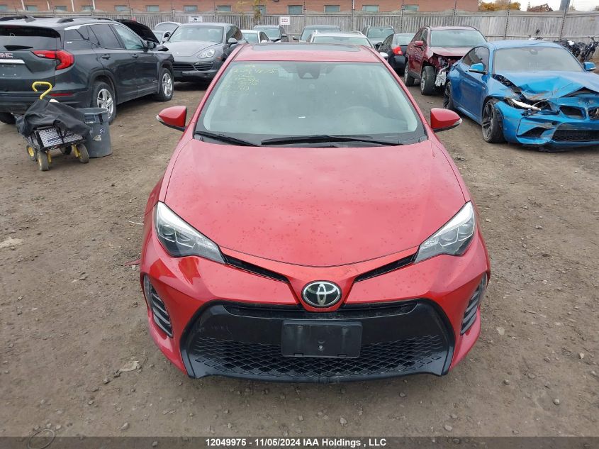 2017 Toyota Corolla Se VIN: 2T1BURHEXHC953592 Lot: 12049975