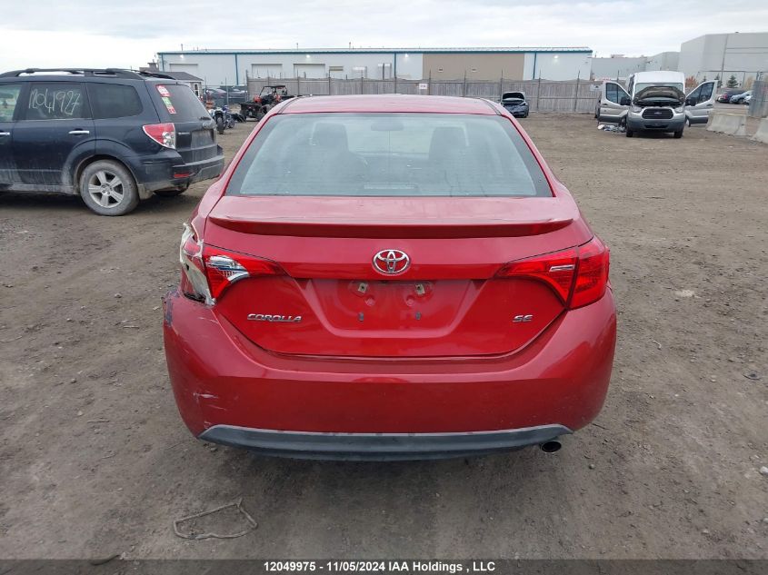 2017 Toyota Corolla Se VIN: 2T1BURHEXHC953592 Lot: 12049975