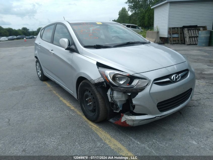 KMHCT5AE4EU190876 2014 Hyundai Accent Gl