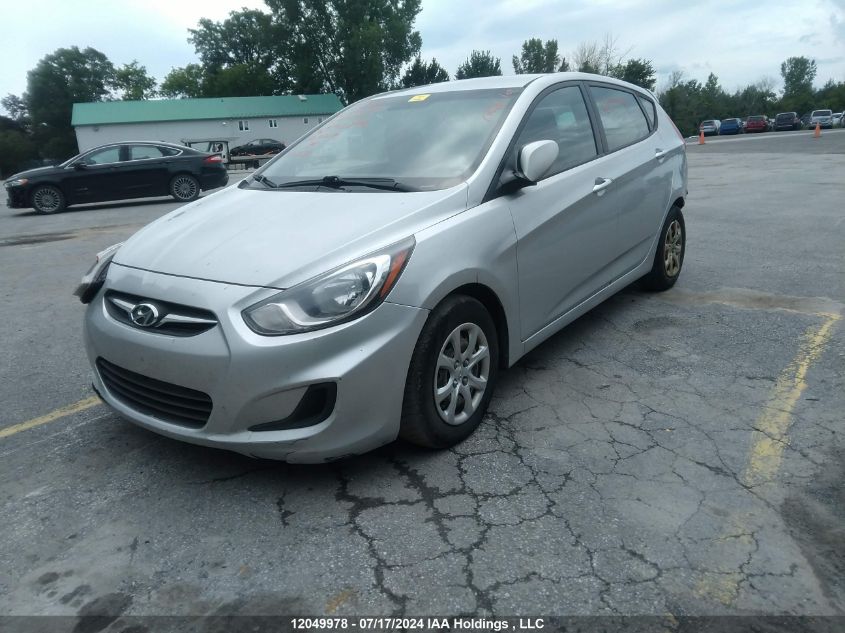 KMHCT5AE4EU190876 2014 Hyundai Accent Gl