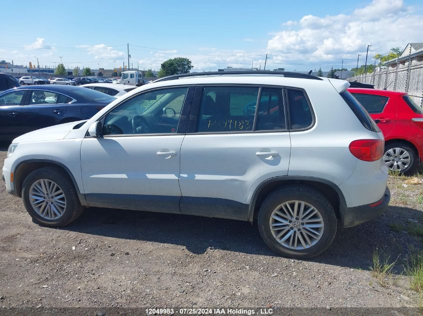 2016 Volkswagen Tiguan VIN: WVGJV7AX3GW580907 Lot: 12049983