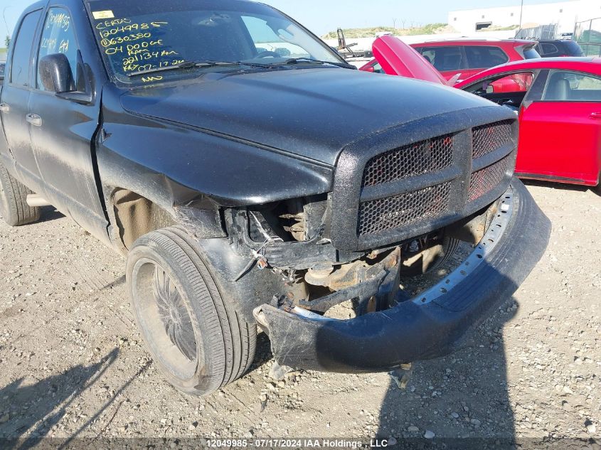 2004 Dodge Ram 1500 Slt/Laramie VIN: 1D7HU18D04S630380 Lot: 12049985