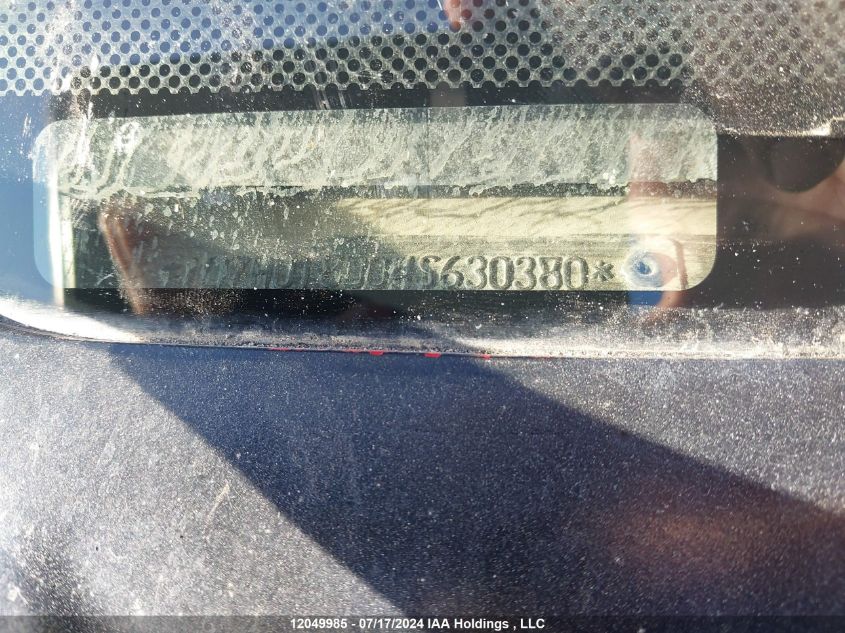 2004 Dodge Ram 1500 Slt/Laramie VIN: 1D7HU18D04S630380 Lot: 12049985